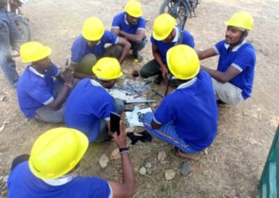 Two wheeler Repairing Training To youths in kuppa at district Betul (m.p.)